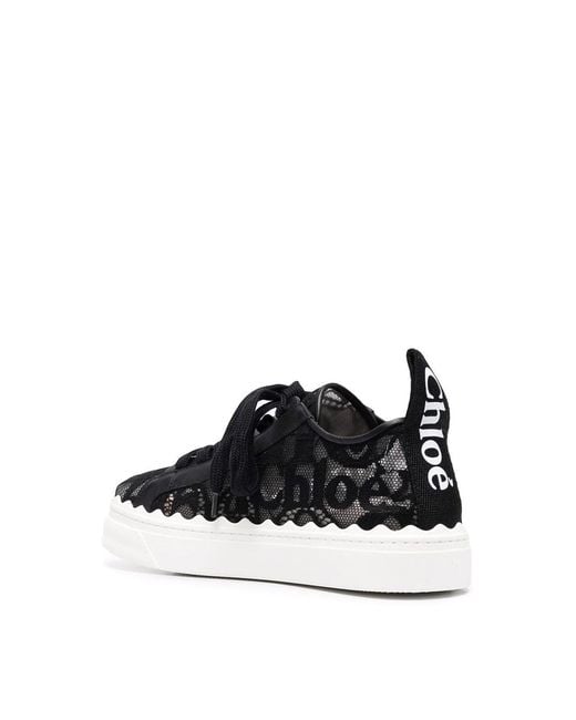Chloé Black Lauren Sneakers