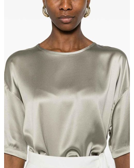 Brunello Cucinelli White Blouse