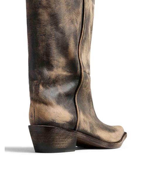 Khaite Brown Clive Boot