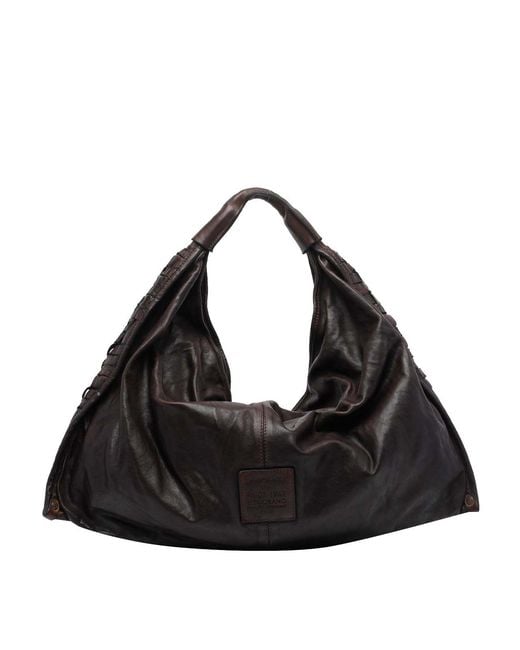 Campomaggi Black Atena Handbag