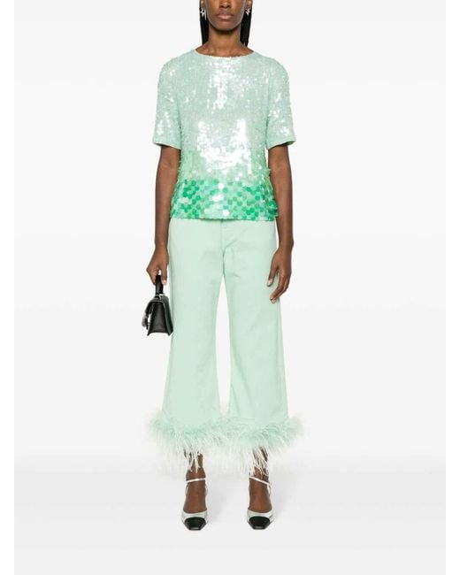 P.A.R.O.S.H. Green Blouse