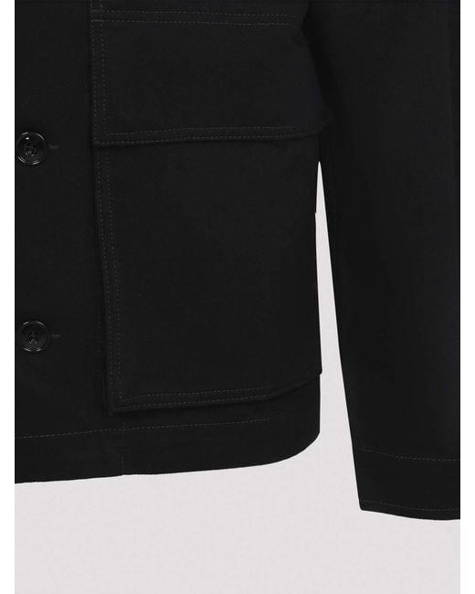 Lemaire Black Boxy Jacket for men