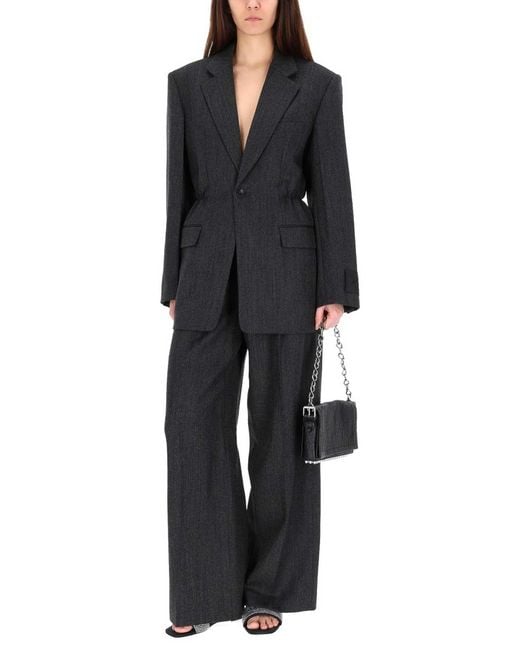 Alexander Wang Blue Tailored Pants