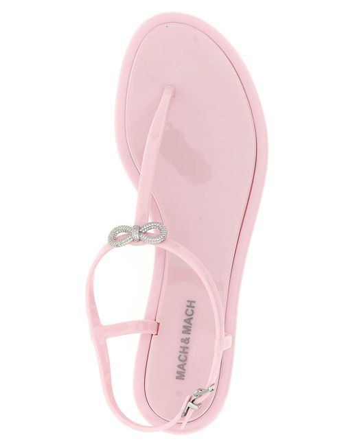 Mach & Mach Pink Sandals