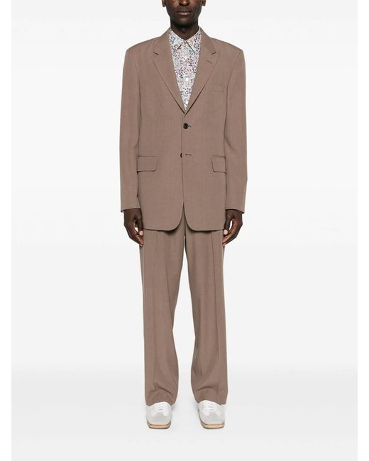 Paul Smith Multicolor Organic Cotton Floral Print Shirt for men