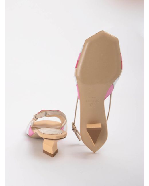 Sandali Stringati di Missoni in Pink