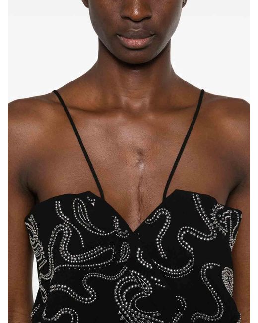 IRO Black Olympe Top