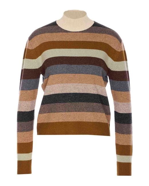 Tory Burch Multicolor Merino Sweater