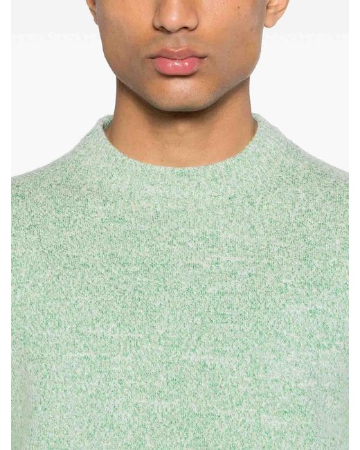 Jil Sander Green Round Neck for men
