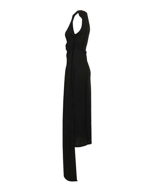 AMI Black Long Dress