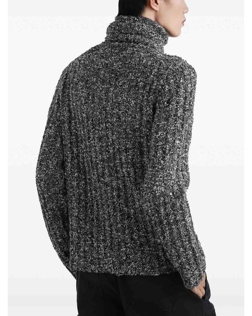 Dolce & Gabbana Gray Dolce & Gabbana Knitwear for men