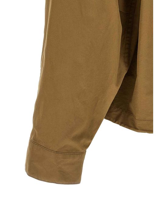 Lemaire Green 'Short Rain' Parka for men