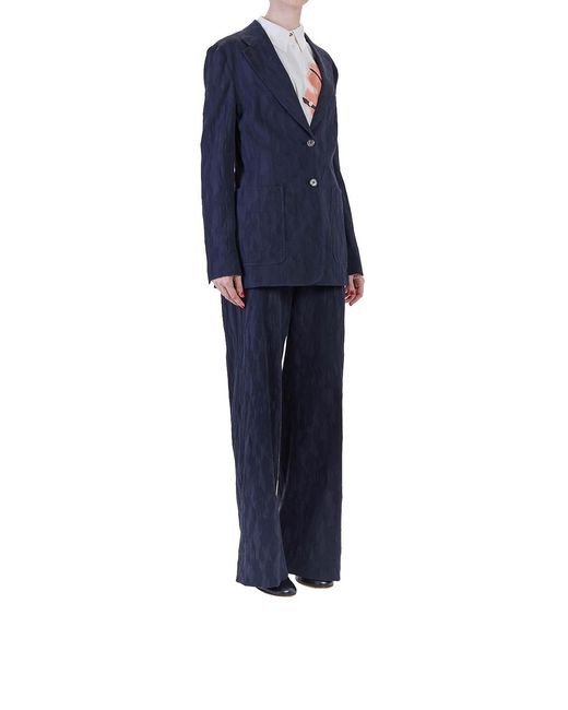 Paul Smith Blue Giacca Sfoderata