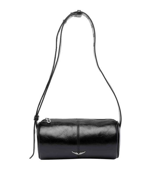 Zadig & Voltaire Black Le Roudoudou Vintage Shoulder Bag
