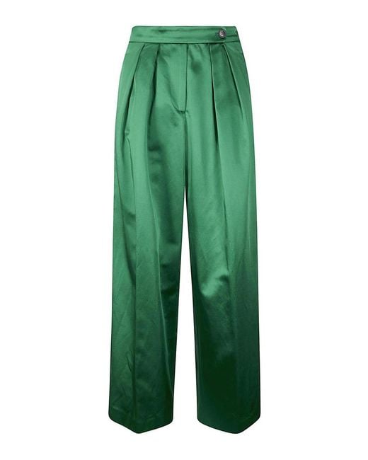 Dries Van Noten Green Trousers