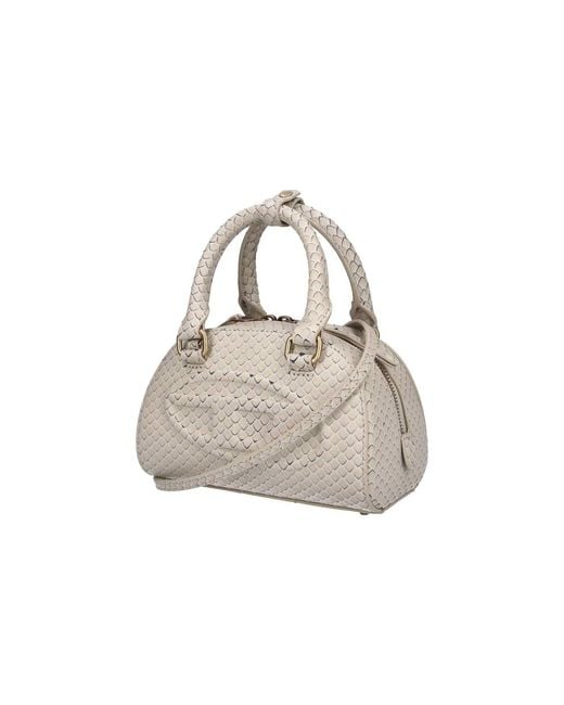 DIESEL White Shoulder Bag 1Dr Dome