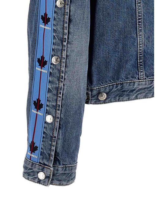 DSquared² Blue Dan Denim Jacket for men
