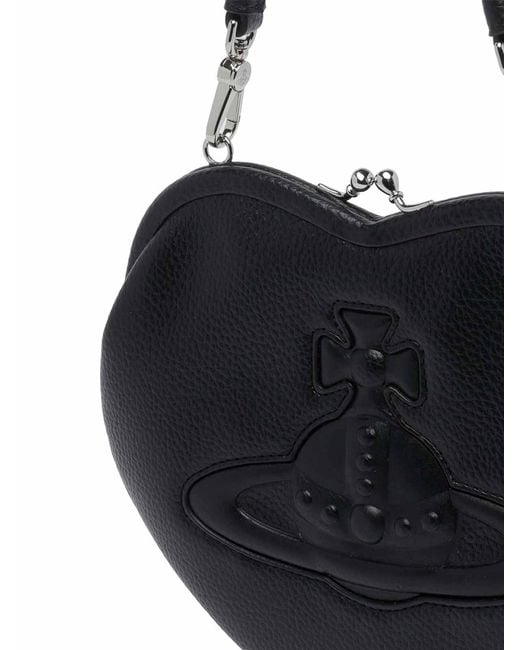 Vivienne Westwood Black Belle Heart Frame Purse