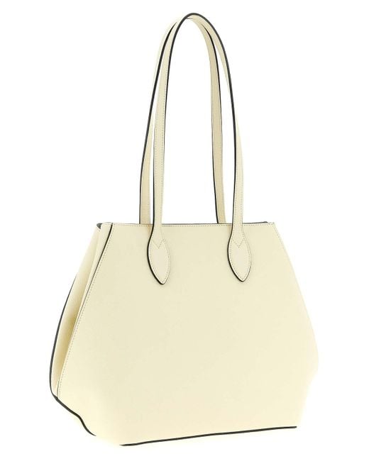 Valextra Natural Medium Shopping Bag