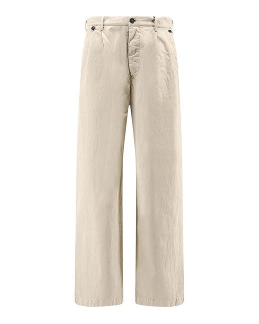 Massimo Osti Studio Natural Cotton Blend Trousers for men