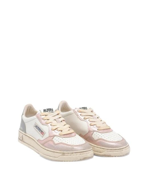 Autry White Super Vintage Low Metal/Leat