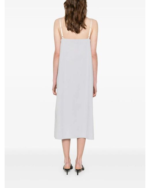 Carven White Slip Dress
