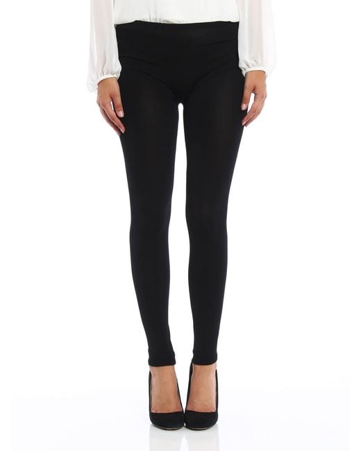 Valentino Garavani Black Stretch Leggings