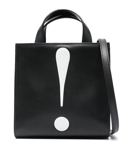 Moschino Black Exclamation Mark Bag