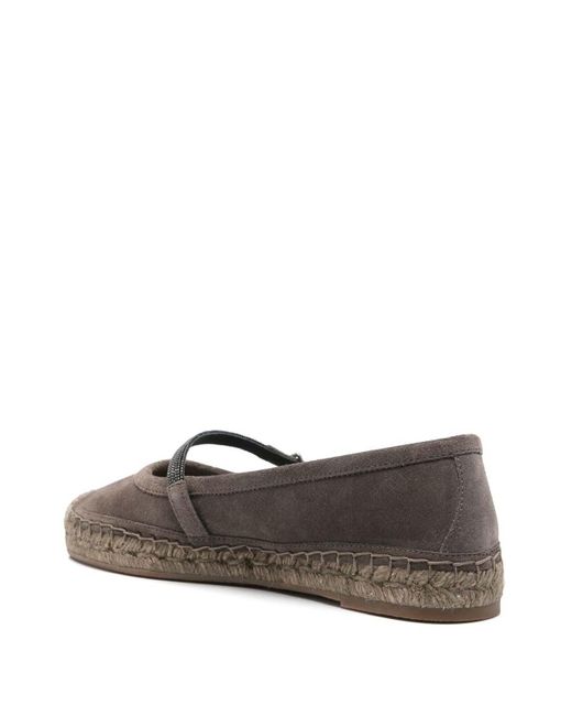 Brunello Cucinelli Brown Espadrilles