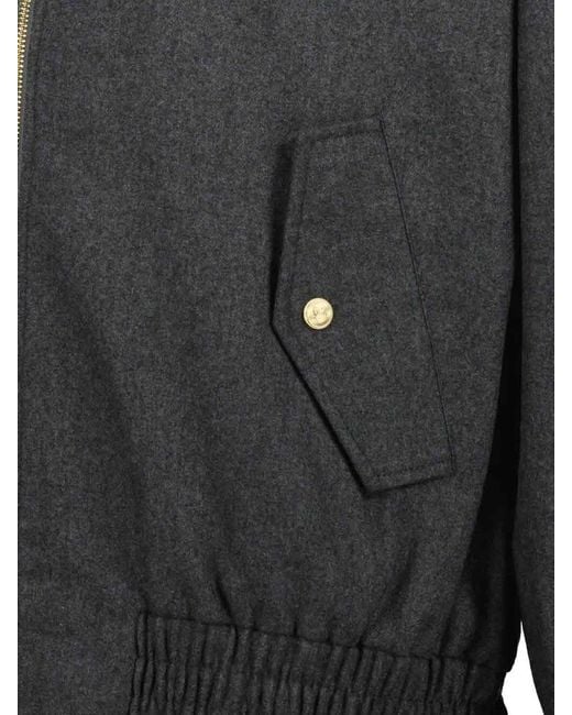 Drole de Monsieur Blue Flannel Tracksuit Jacket for men