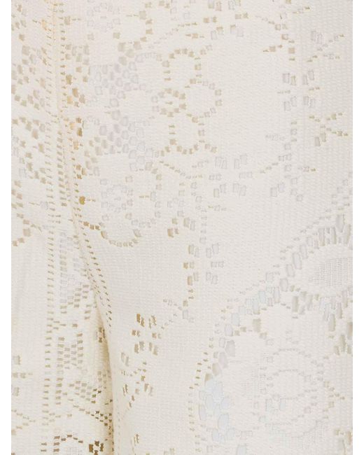 Sea White Cream Arianna Lace Shrots