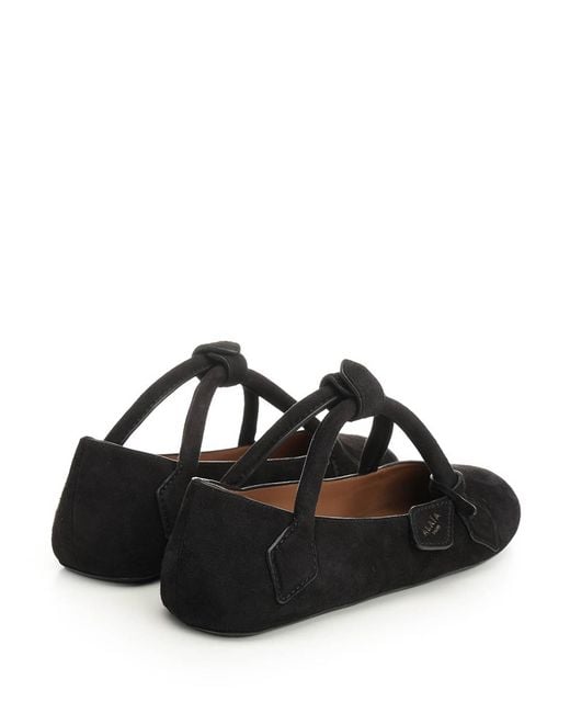 Alaïa Black Le Teckel Ballerina