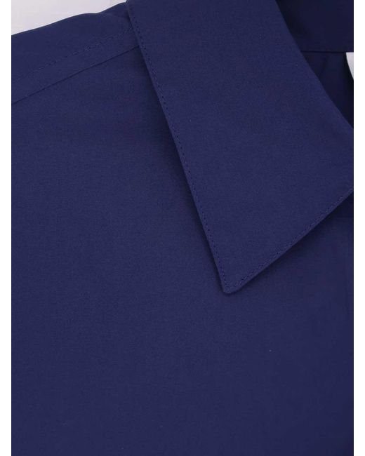 Aspesi Blue Cotton Shirt
