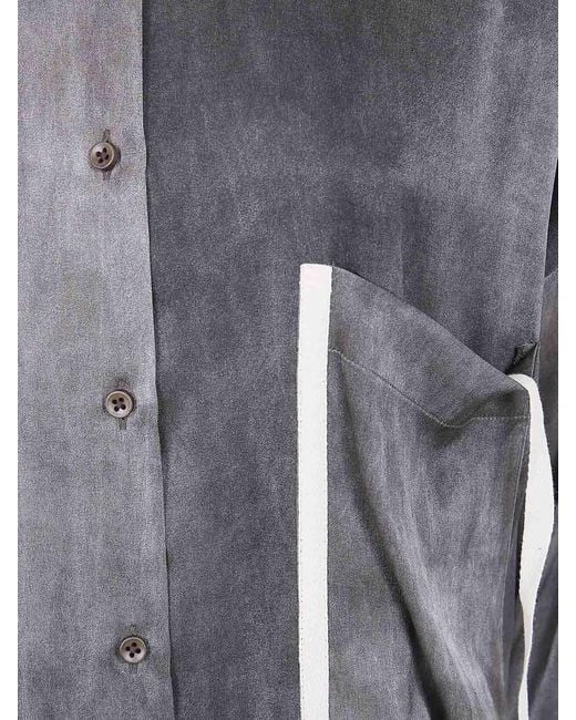 Uma Wang Gray Thetis Top