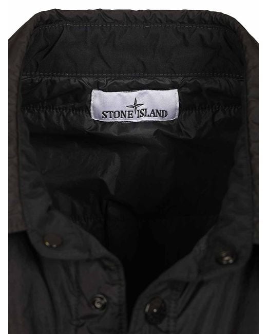 Stone Island Black Jacket for men
