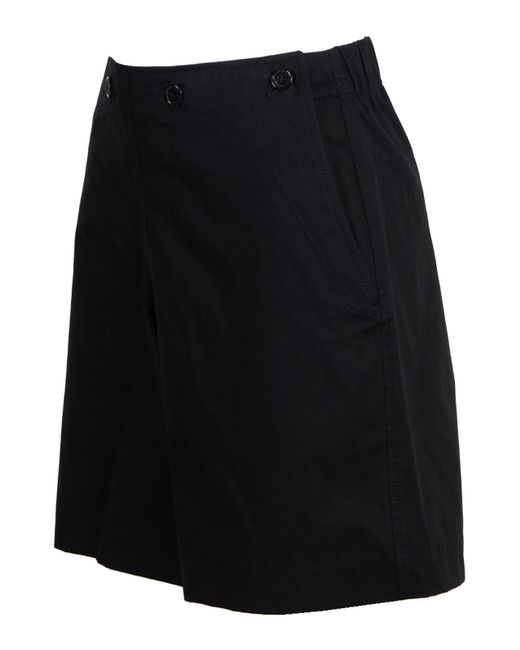 KENZO Black Elasticated Shorts