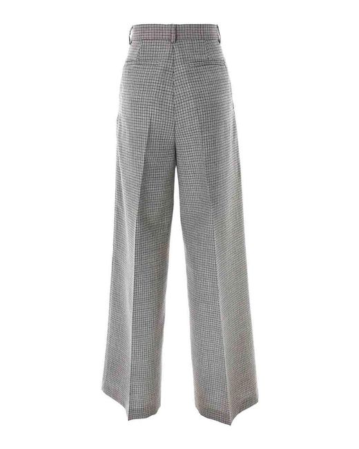MSGM Gray Pow Trousers