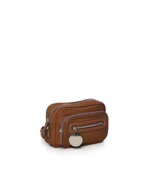 Stella McCartney Brown Dartmoor Shoulder Camera Bag