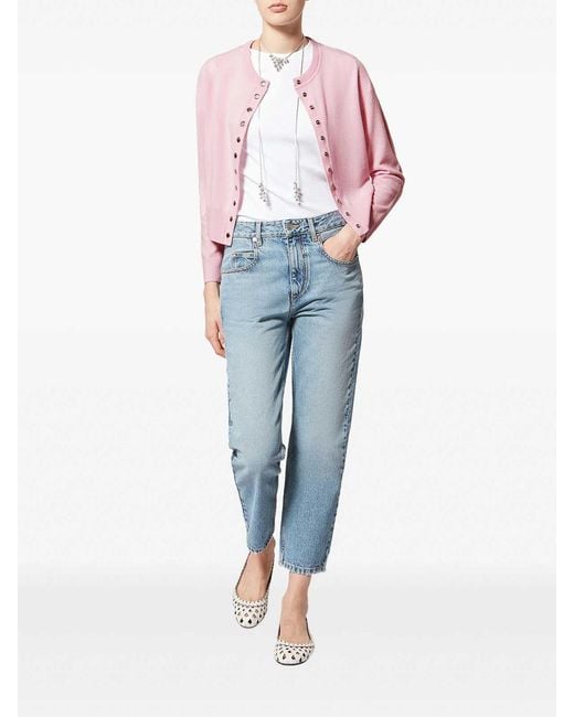 Isabel Marant Pink Idesia Cardigan