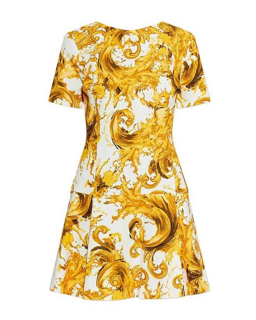 Versace Jeans Couture Yellow Dress