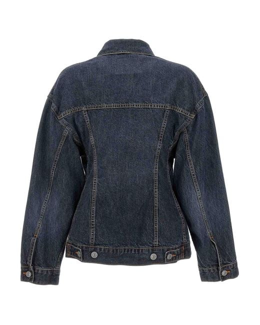 Balenciaga Blue Hourglass Jacket