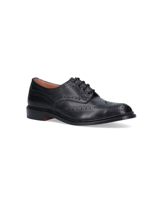 Tricker's Black Scarpe Derby for men