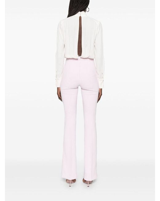 Elisabetta Franchi White Jumpsuit