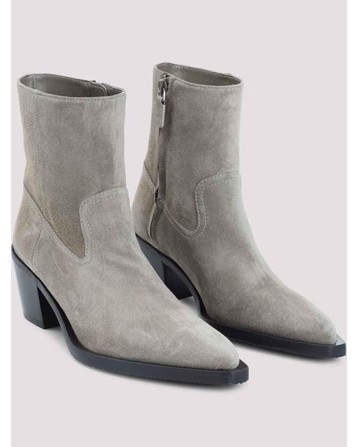 Stuart Weitzman Gray Tate Boots