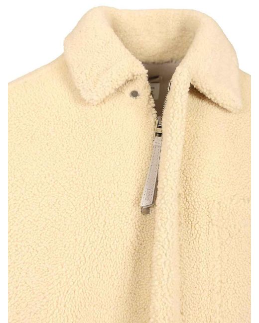Loewe Natural Shearling Overshirt for men