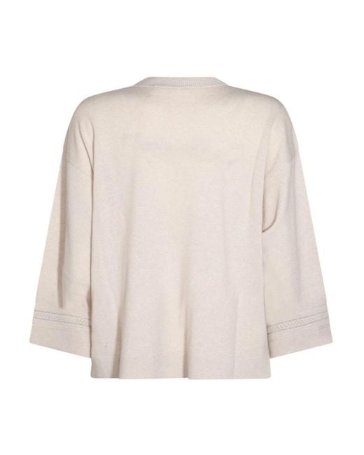 Fabiana Filippi Natural Crewneck