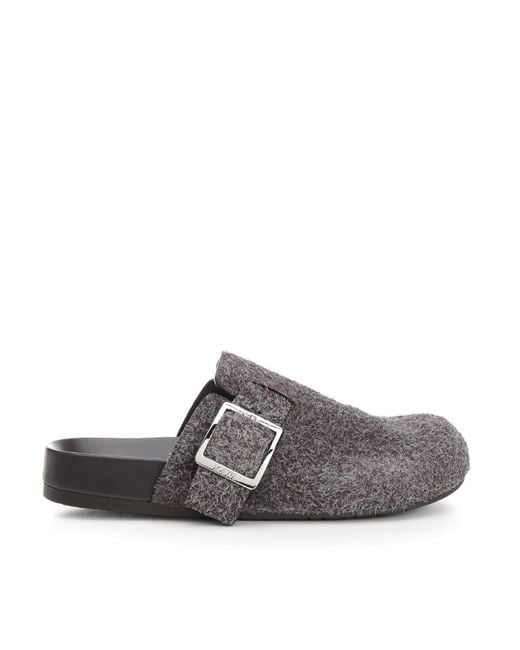 Loewe Gray Ease Buckle Sabot for men