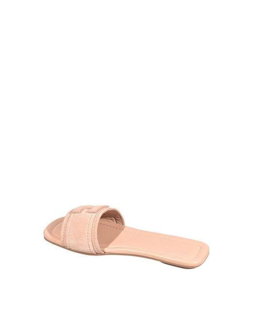Hogan Pink Flat Shoes