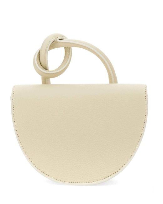 Yuzefi White Pretzel Bag