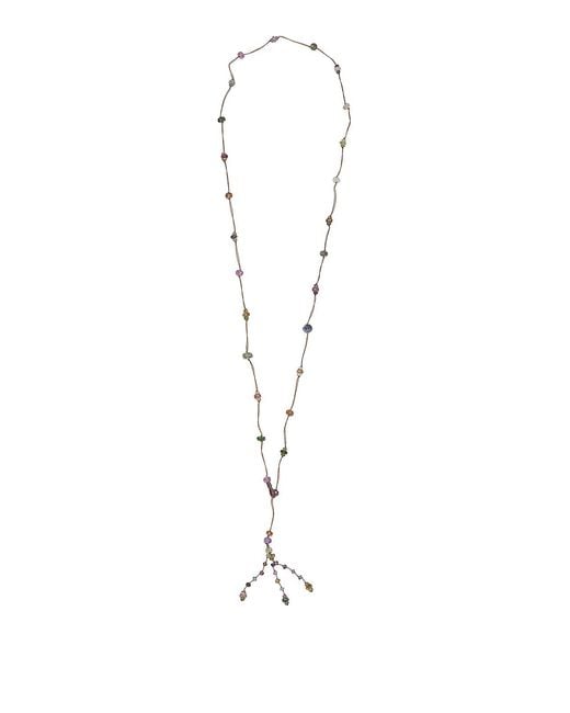 Sharing White Long Natural Necklace